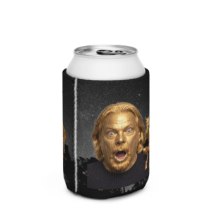 What the .... Gold Koozie