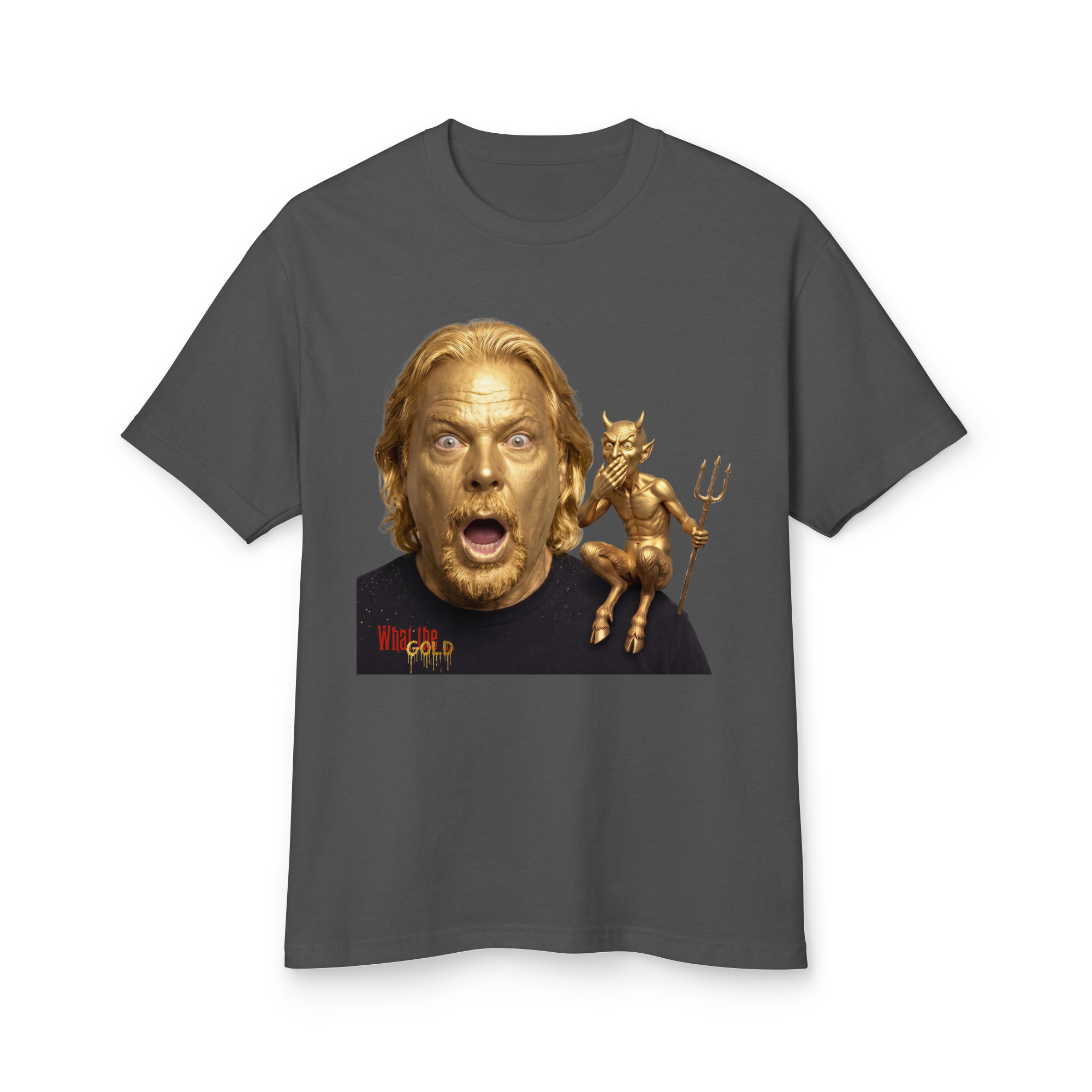 unisex-garment-dyed-heavyweight-cotton-tee-faded-black-front-6abbab0eafabf.png What the .... Gold Classic T
