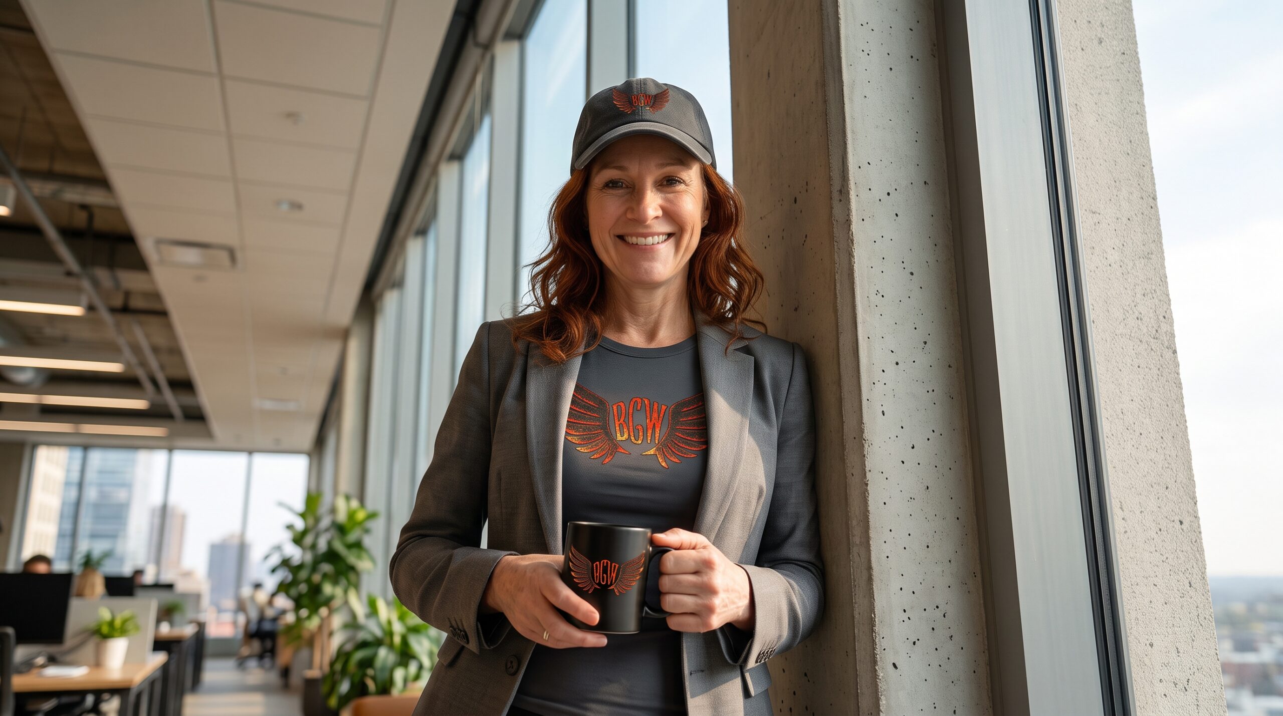 tmellons grey business suit bgw merch